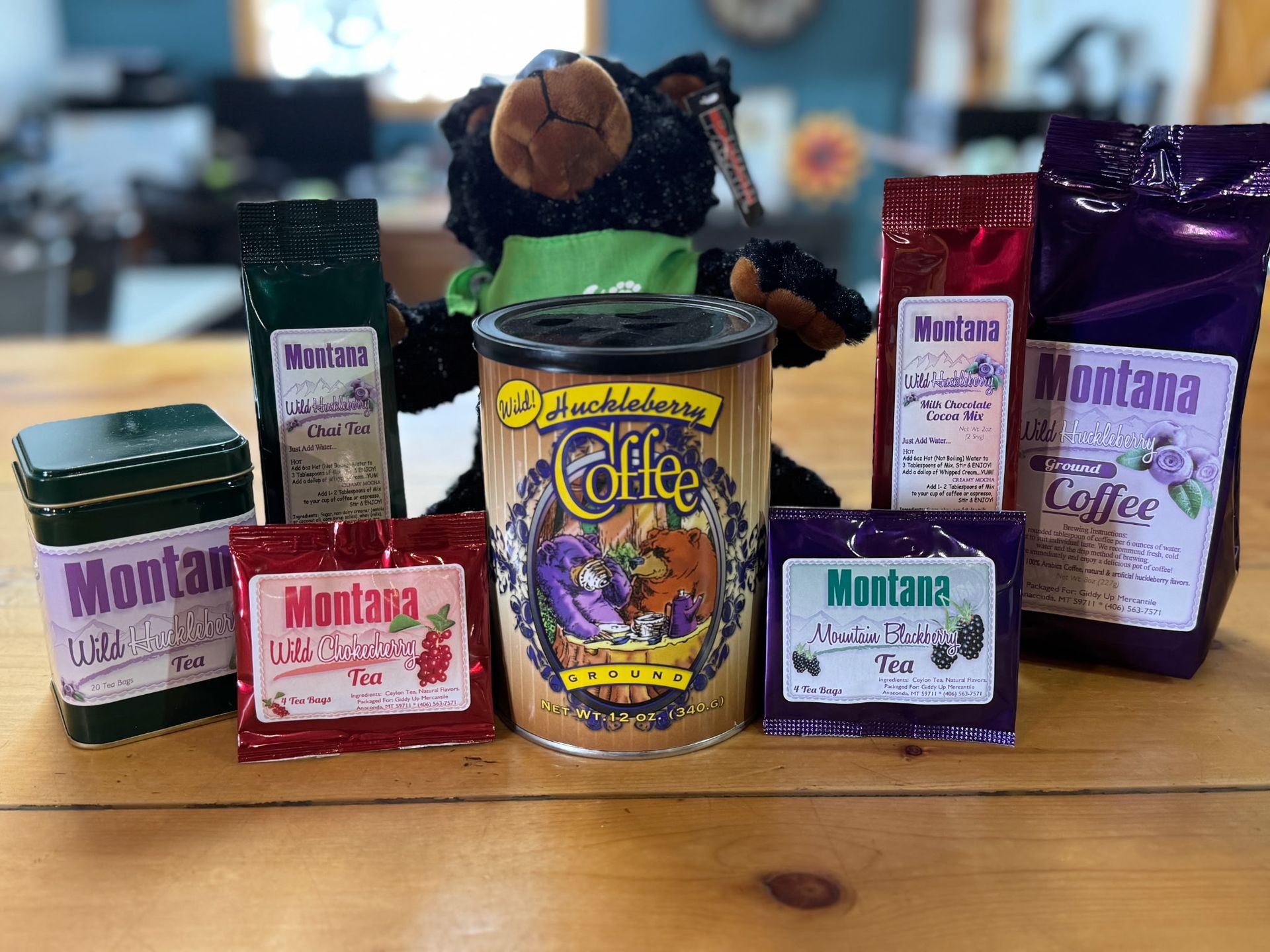 Montana Huckleberry Coffee and more